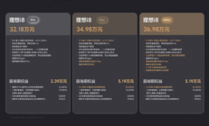理想i8现“神级刀法”：冰箱、智驾高低配 为i6爆款铺路