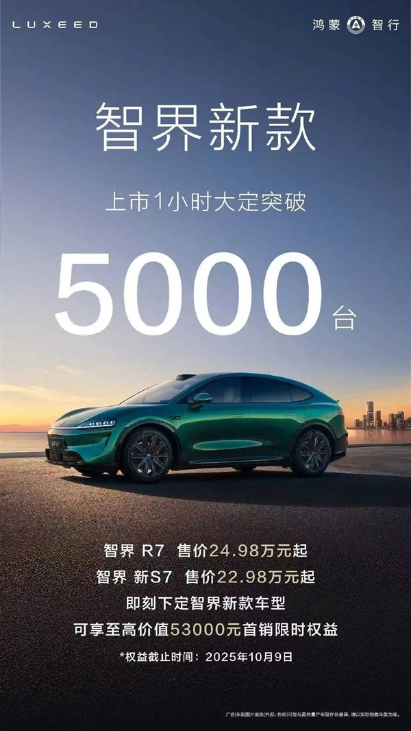 余承东一口气掏出6台新车:华为粉丝提前过年了!